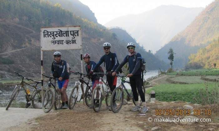 Road to Everest Mountain Biking