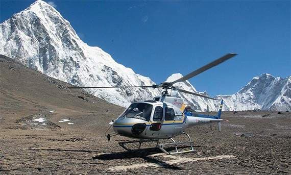 4 luxury Heli Tours in the Himalayas of Nepal