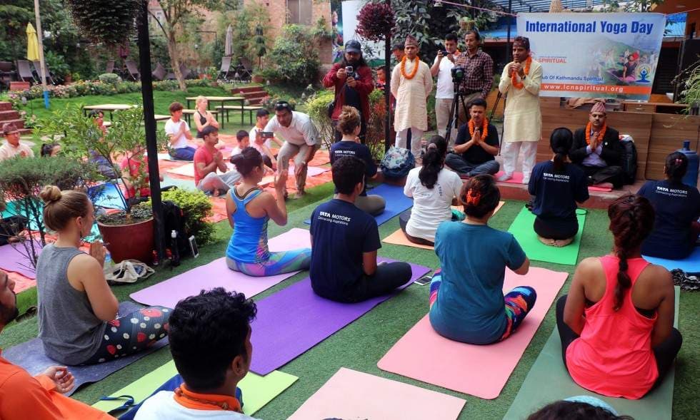 Fourth International Yoga day celebrated with the theme “Yoga for Peace”