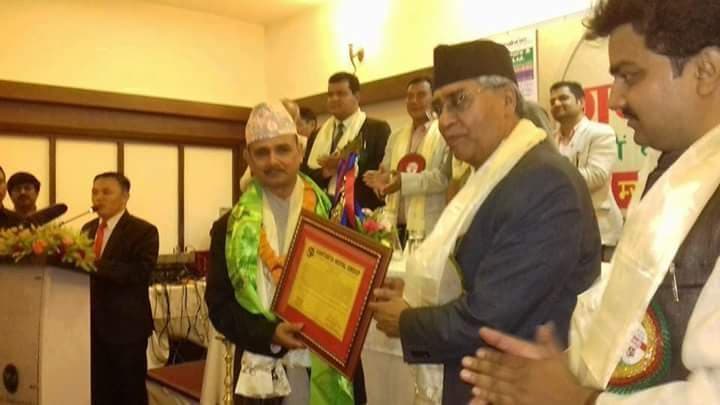 Mohan Lamsal : Tourism Man of the Year 2016
