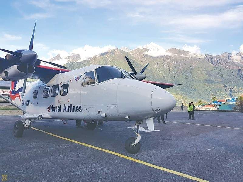 NAC conducts successful Lukla test flight of Y12e aircraft