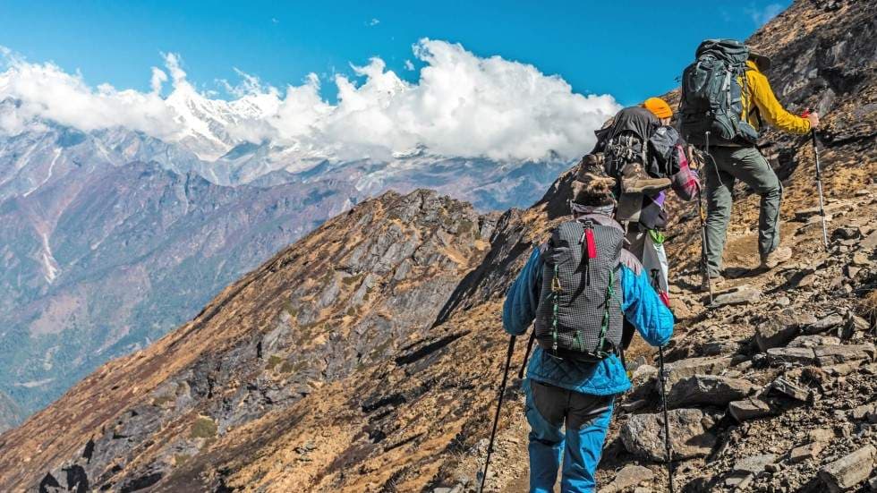 Nepal trekking- amazing and beautiful views of mountains
