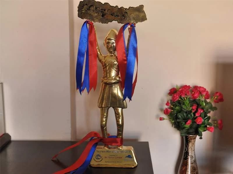 Mohan Lamsal : Tourism Man of the Year 2016